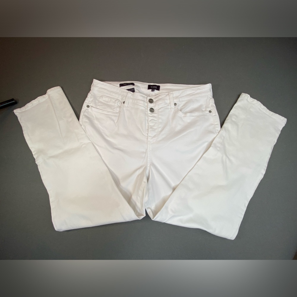 Not Your‎ Daughters Ankle Jeans Sheri Slim Lift & Tick Size 12
